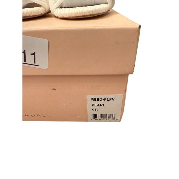 Loeffler Randall Wpmen's Pearl Reed Pleated Twist Heels Size 9B - Picture 9 of 9